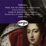 Buy Music For The Funeral Of Queen Mary (Hill) (Choir Of Winchester Cathedral)