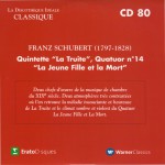 Buy La Discotheque Ideale Classique - Quintet "Trout" & String Quartet No. 14 CD80