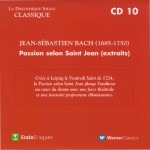 Buy La Discotheque Ideale Classique - St John Passion (Excerpts) CD10