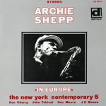 Buy In Europe (With The New York Contemporary Five) (Vinyl)