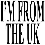 Buy I'm From The UK (CDS)
