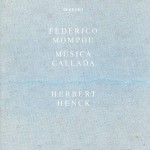 Buy Federico Mompou: Musica Callada