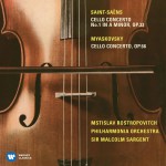 Buy Mstislav Rostropovich : Saint-Saëns: Cello Concerto No. 1 & Miaskovsky: Cello Concerto