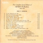 Buy The Complete Sacred Music Of Henry Purcell Vol. 5