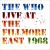 Purchase Live At The Fillmore East 1968 CD1 Mp3