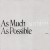Buy As Much Nothing As Possible