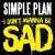 Purchase I Don't Wanna Be Sad (CDS) Mp3