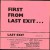 Buy First From Last Exit... (Vinyl)