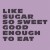 Buy Like Sugar (EP)