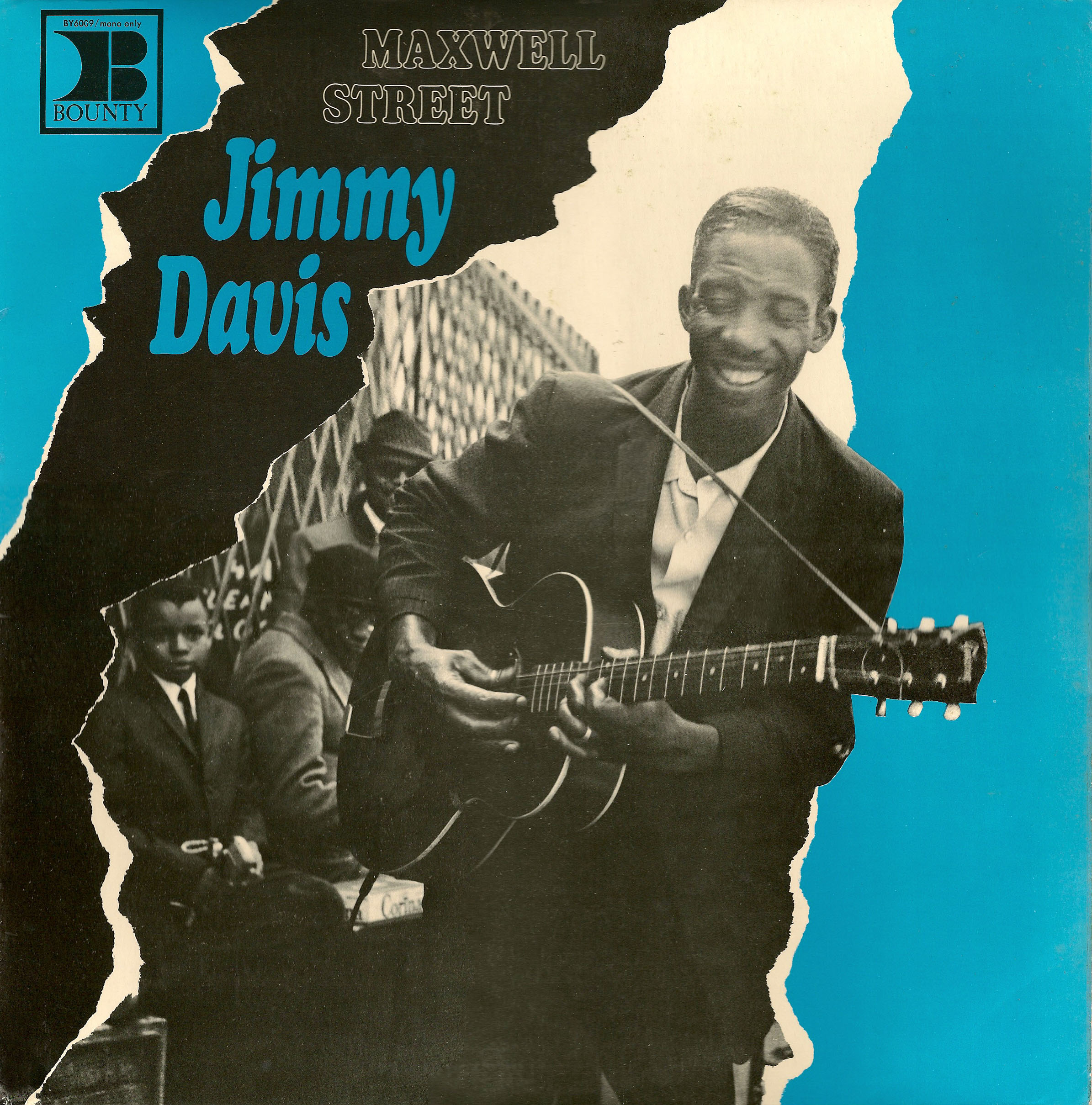 Maxwell Street Jimmy Davis (Vinyl) 1965 Blues Maxwell Street Jimmy
