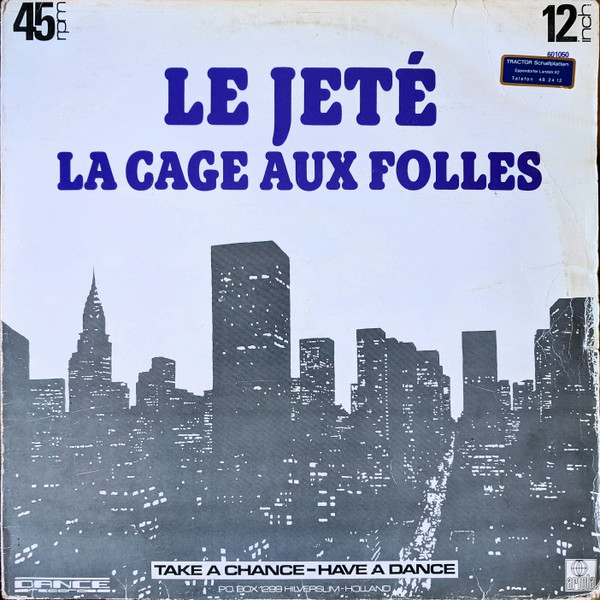 La Cage Aux Folles (EP) (Vinyl) 1983 Disco Le Jeté Download Disco