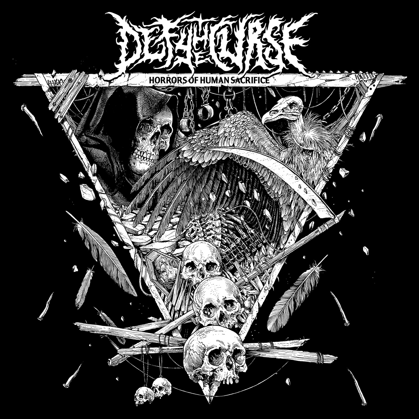 Horrors Of Human Sarcifice 2023 Death Metal Defy The Curse Download Death Metal Music