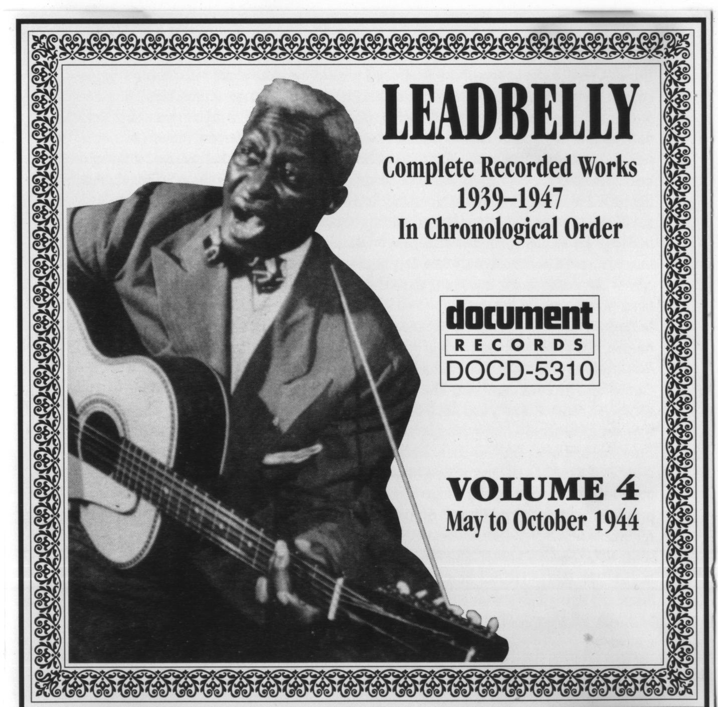 Complete Recorded Works Vol. 4 19391947 1994 Blues Leadbelly