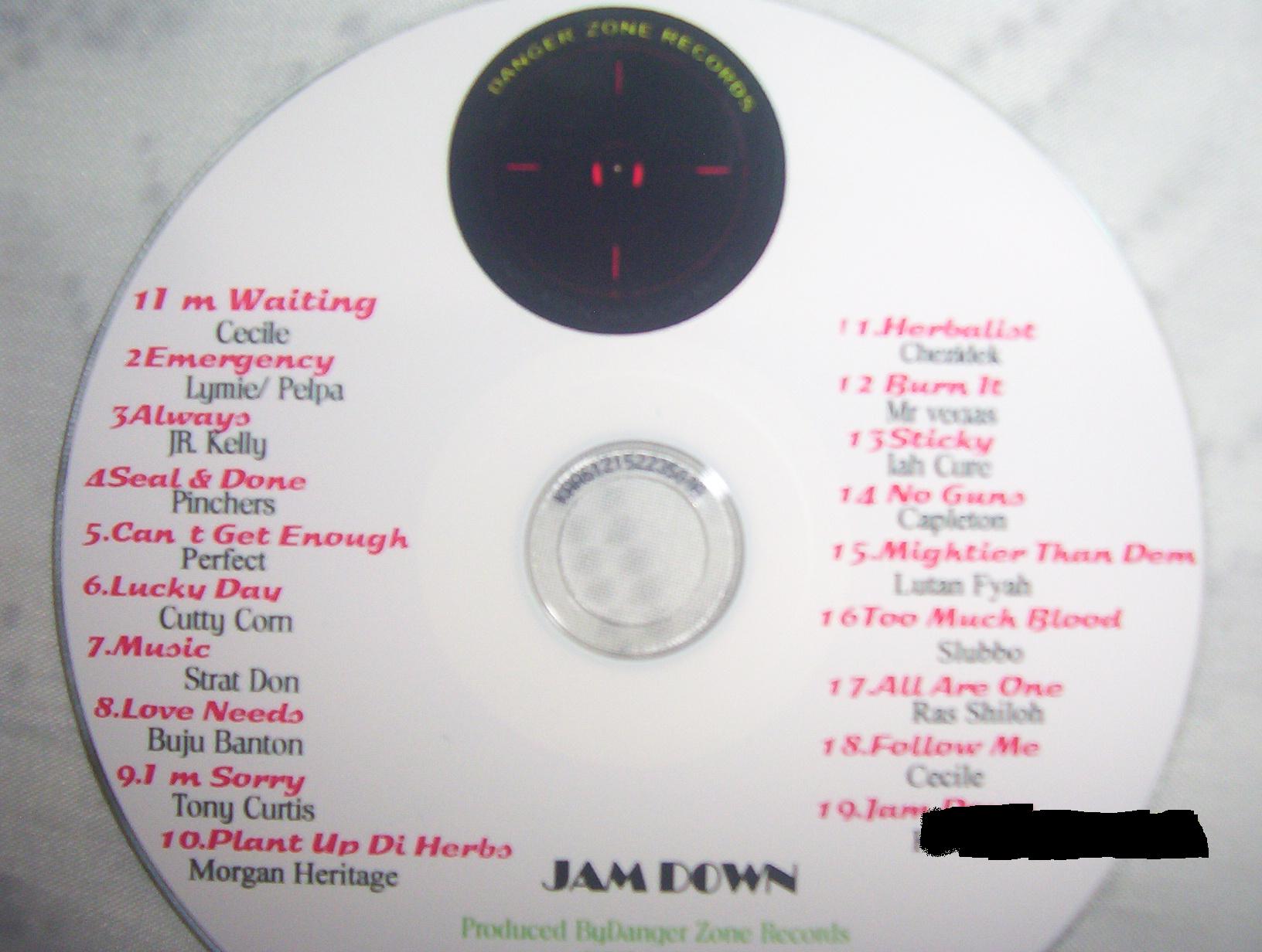 Jam Down RiddimPROMO CD 2007 Reggae VA Download Reggae Music