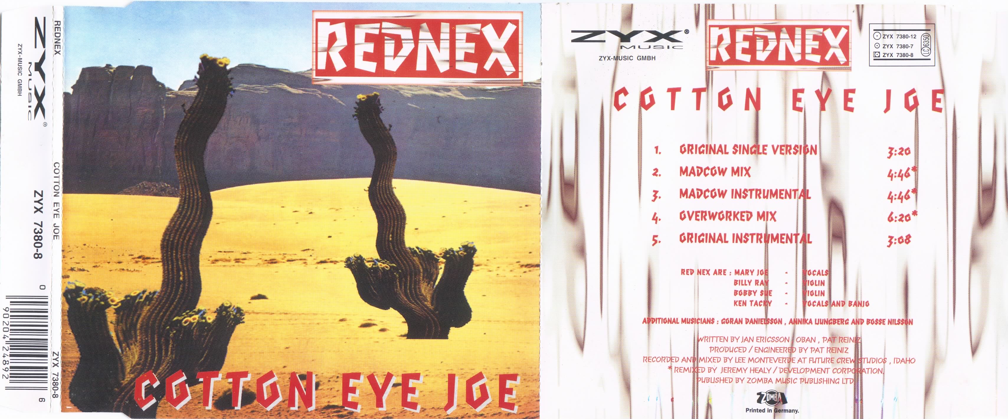 Cotton Eye Joe and the Rednex Story : Song Writing