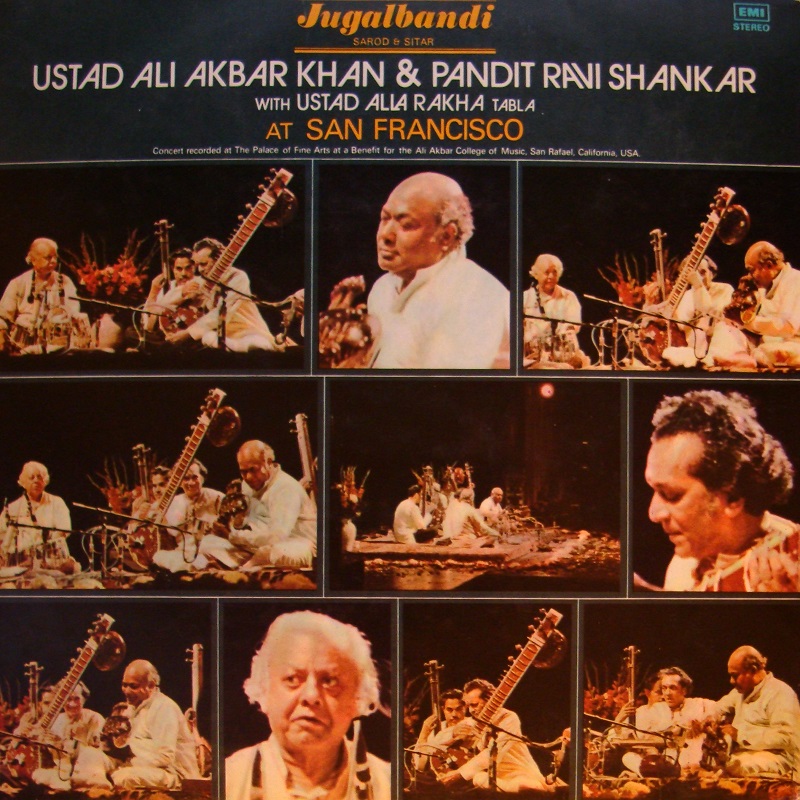 Sitar Tabla (With Ravi Shankar) (Vinyl) 1983 Instrumental Ali Akbar