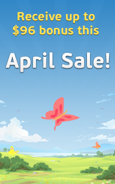 April Sale!